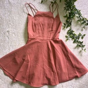 Blush Fit&Flare Dress